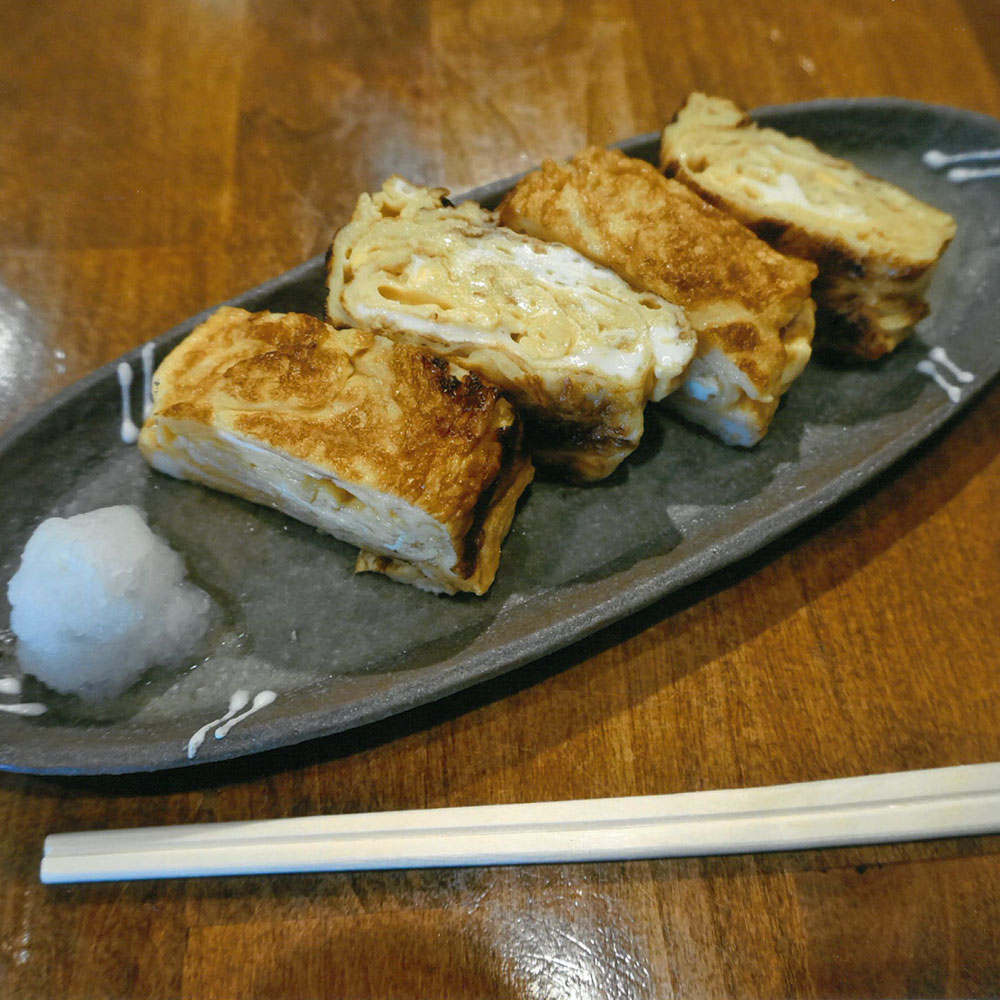 ふくふく亭の厚焼き玉子